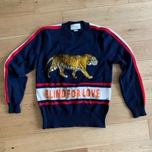 GUCCI FW 2017 Blind For Love Men’s Sweater size M